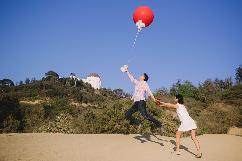 Griffith Park Engagement Session