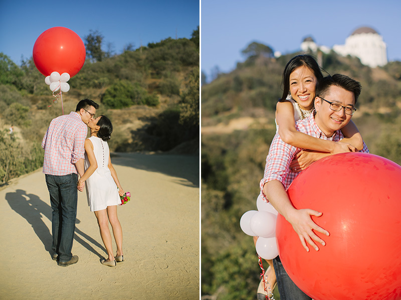 Griffith Park Engagement Session