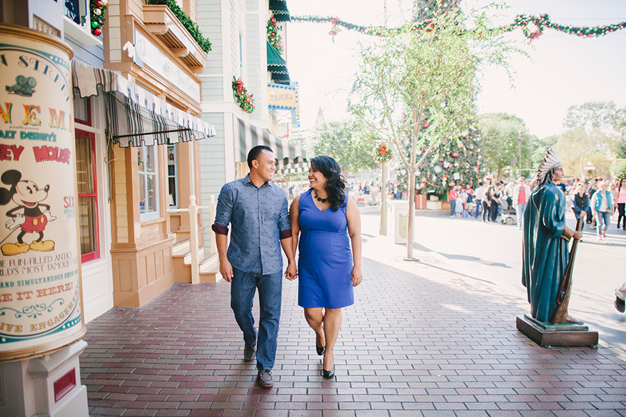 Disneyland Engagement Shoot