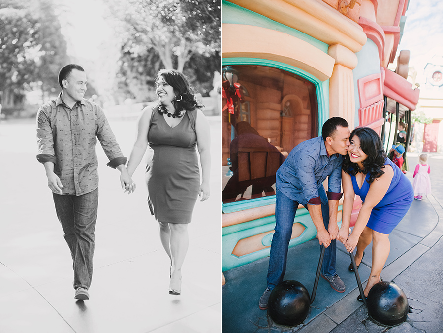 Disneyland Engagement Shoot