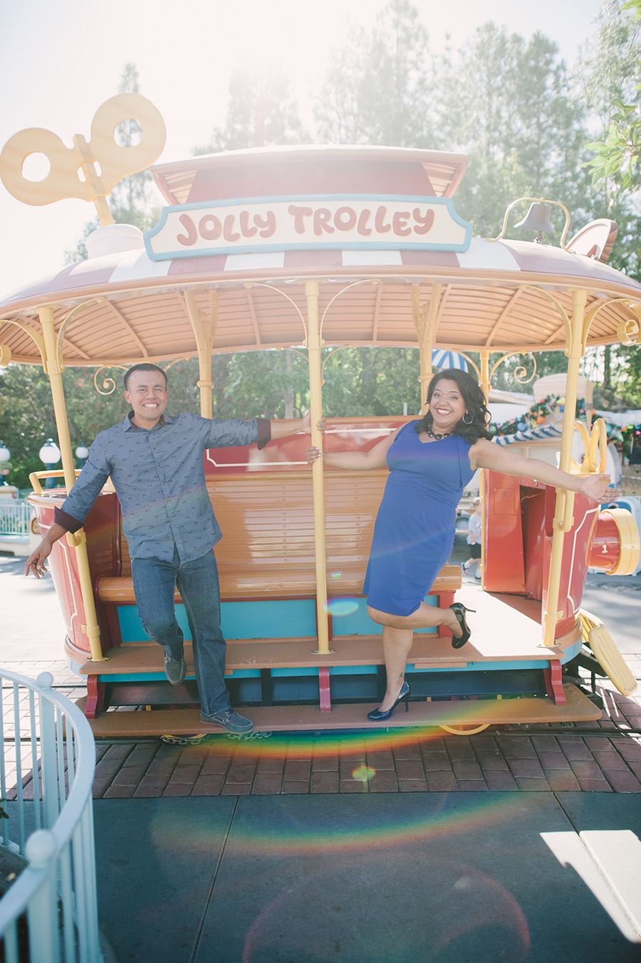 Disneyland Engagement Shoot