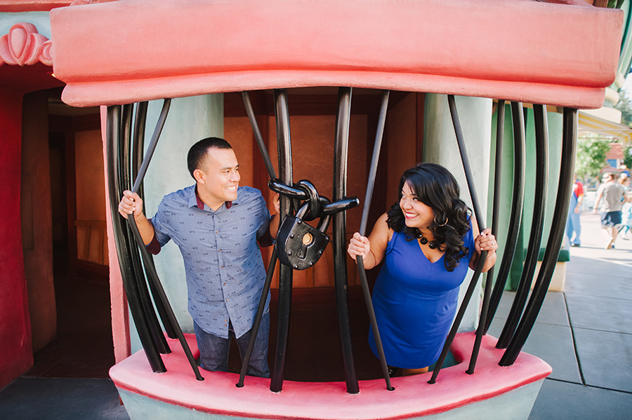 Disneyland Engagement Shoot