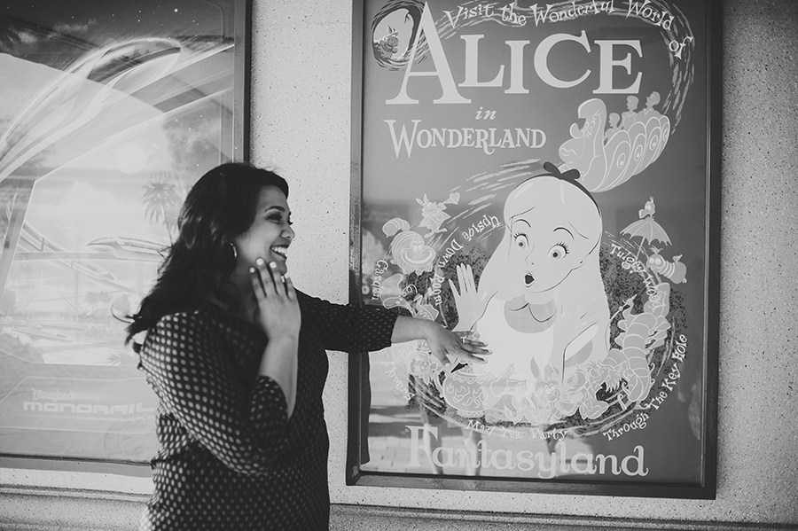 Disneyland Engagement Shoot