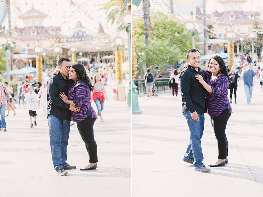 Disneyland Engagement Shoot