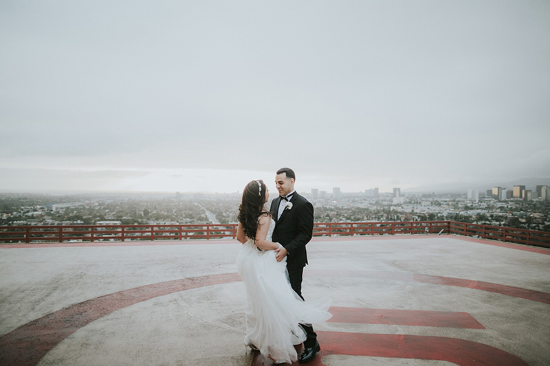 Los Angeles Intercontinental Hotel Wedding