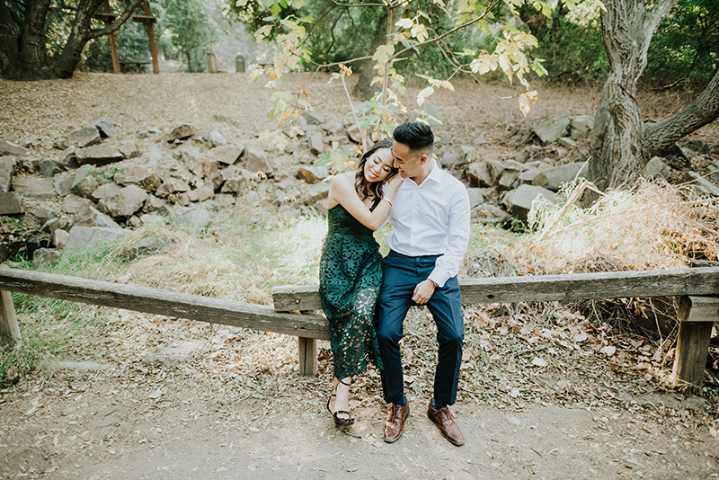 Anaheim Oak Nature Engagement Photos