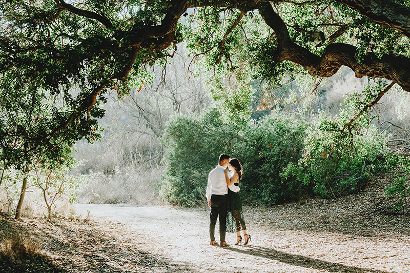 Anaheim Oak Nature Engagement Photos