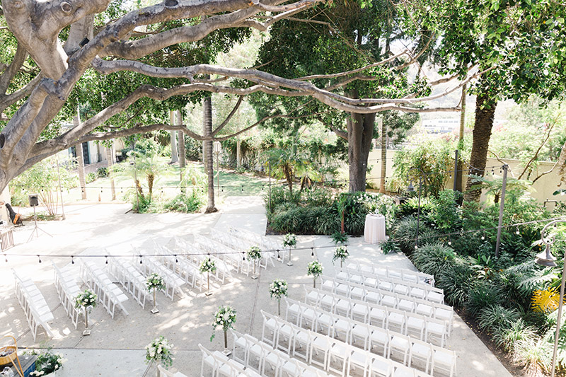 Los Angeles River and Garden Center Wedding Photos