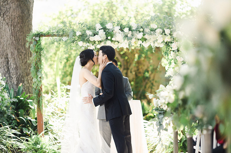 Los Angeles River and Garden Center Wedding Photos