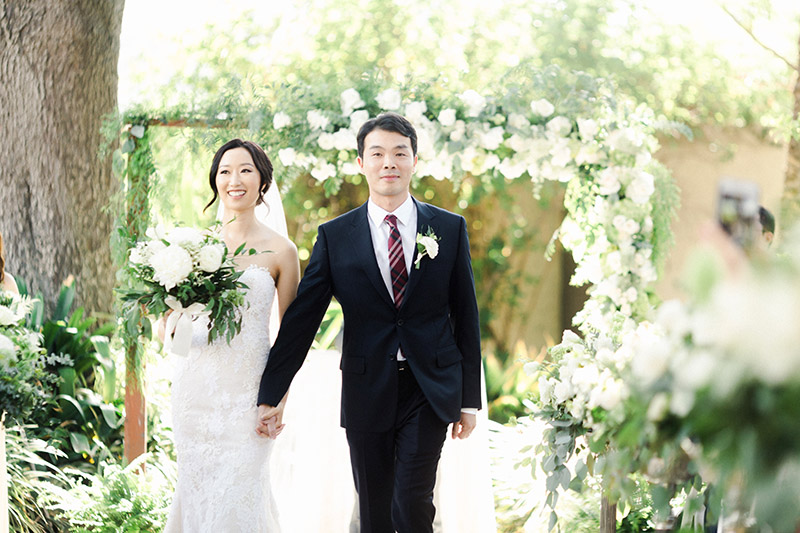 Los Angeles River and Garden Center Wedding Photos