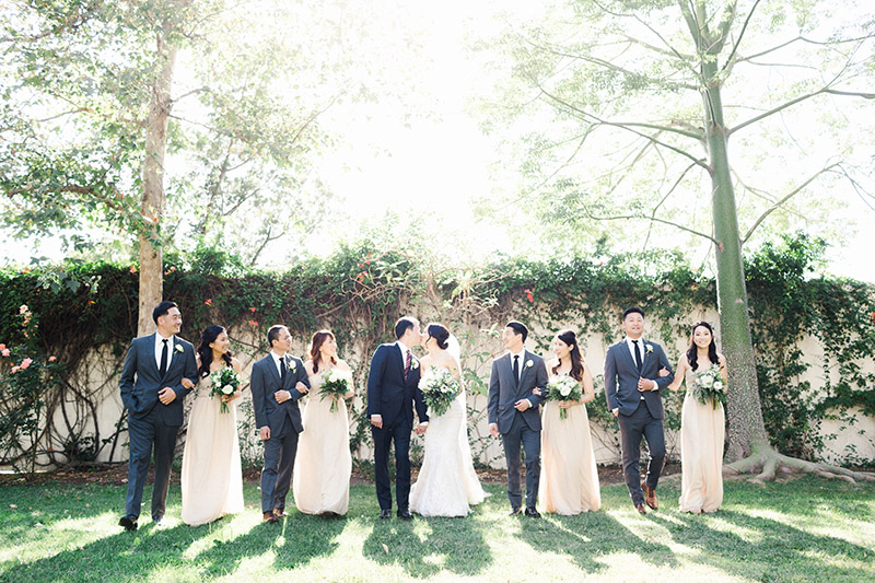 Los Angeles River and Garden Center Wedding Photos