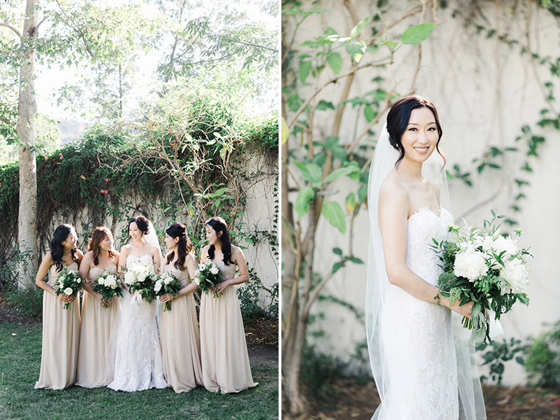 Los Angeles River and Garden Center Wedding Photos