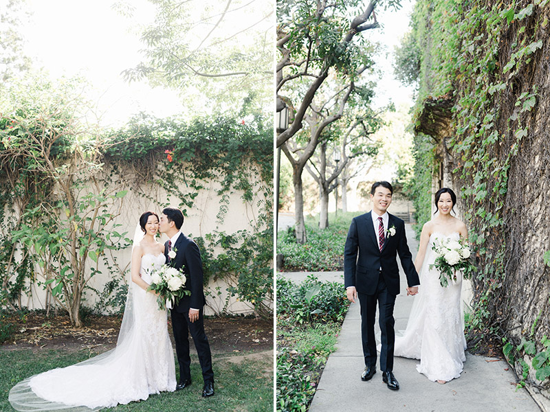 Los Angeles River and Garden Center Wedding Photos