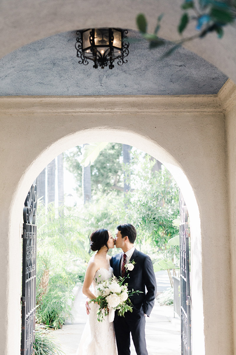 Los Angeles River and Garden Center Wedding Photos