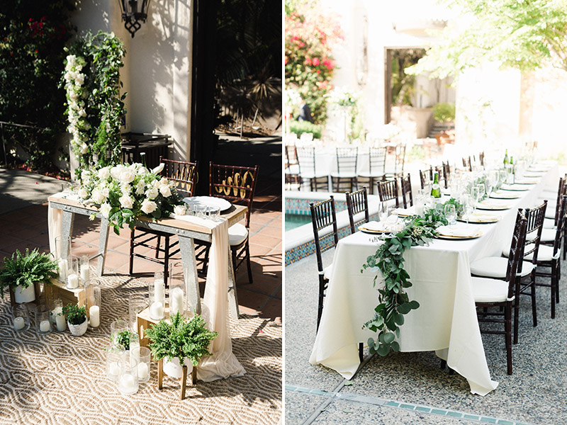 Los Angeles River and Garden Center Wedding Photos