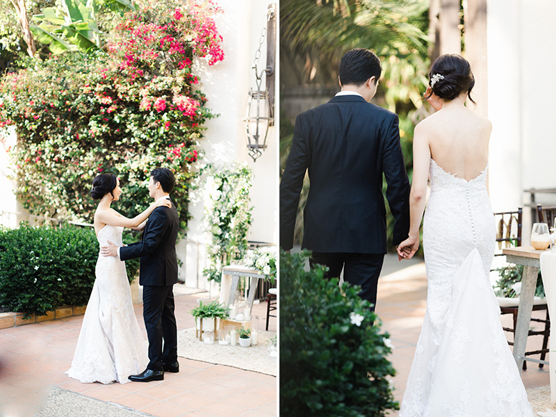 Los Angeles River and Garden Center Wedding Photos