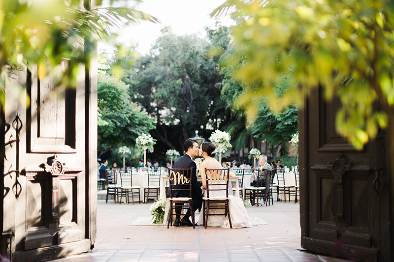 Los Angeles River and Garden Center Wedding Photos