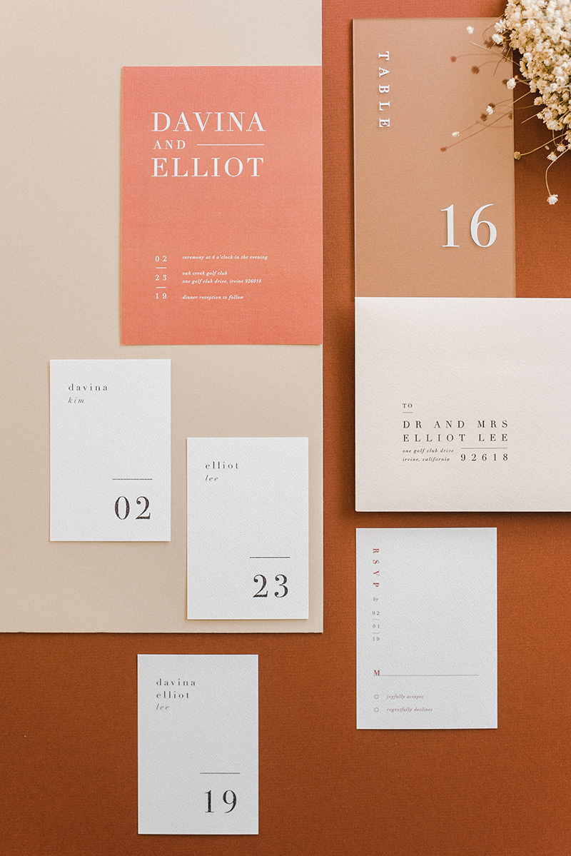 Modern Wedding Invitation