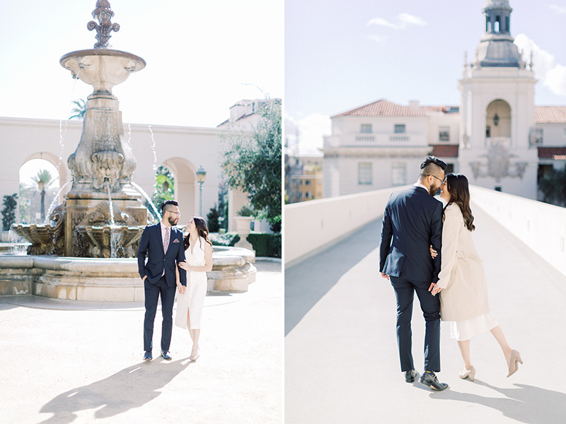 Fun Engagement Session in Pasadena