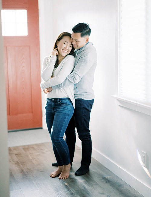 Home Engagement Session Photos