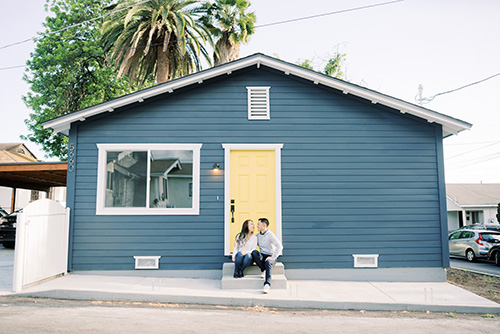 Home Engagement Session Photos