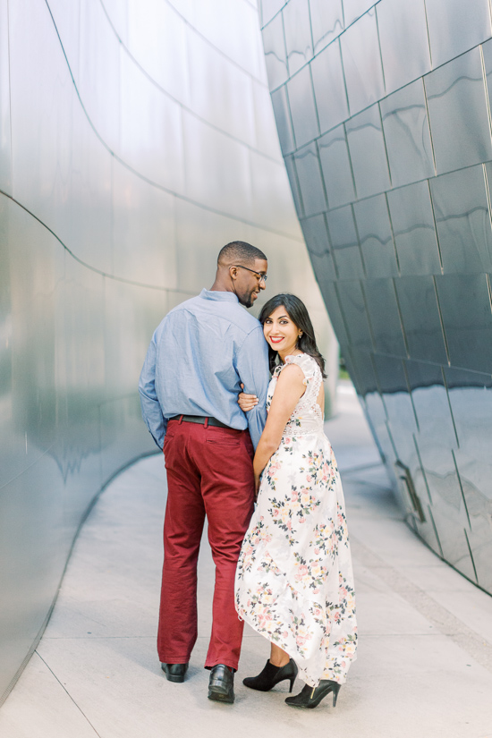 Downtown Los Angeles Engagement Photos