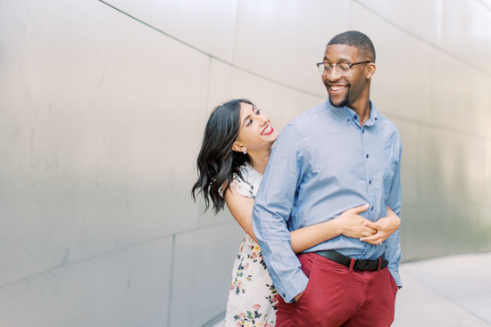 Downtown Los Angeles Engagement Photos