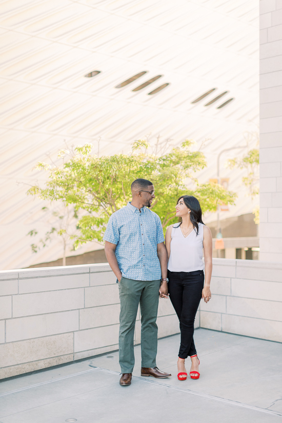 Downtown Los Angeles Engagement Photos