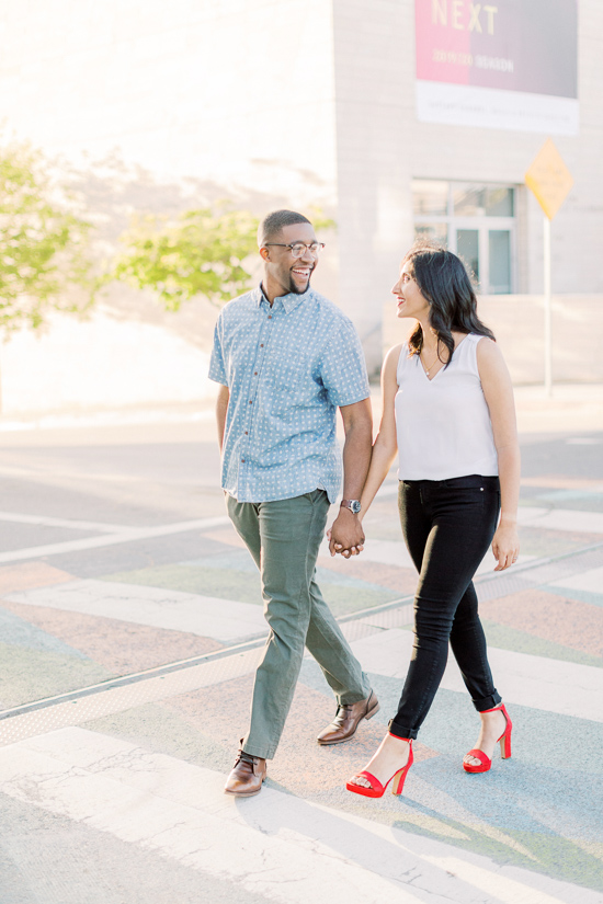 Downtown Los Angeles Engagement Photos