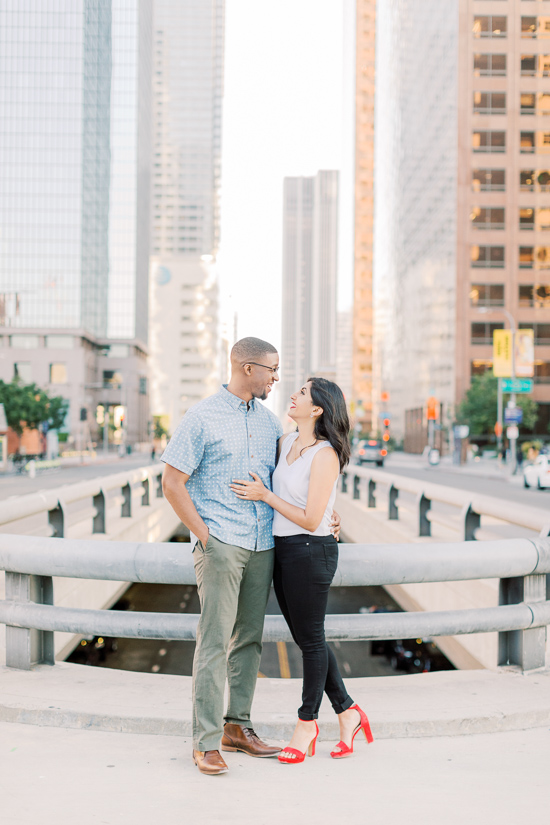 Downtown Los Angeles Engagement Photos