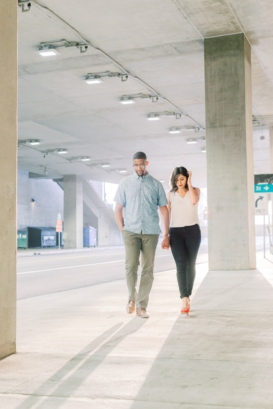 Downtown Los Angeles Engagement Photos