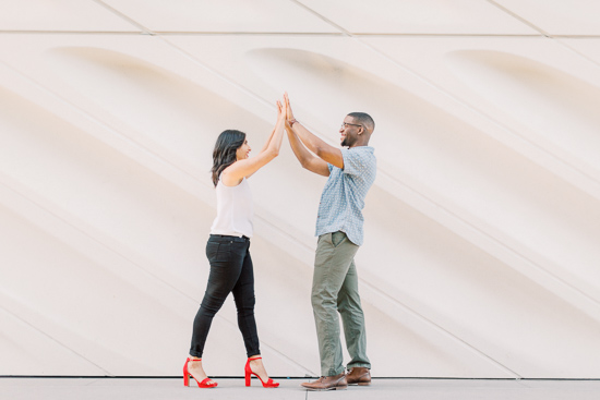 Downtown Los Angeles Engagement Photos