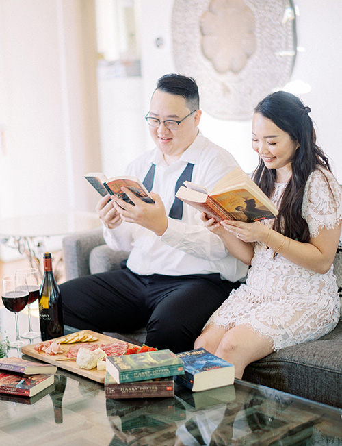 Hollywood Home Engagement Session