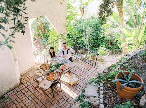 Hollywood Home Engagement Session