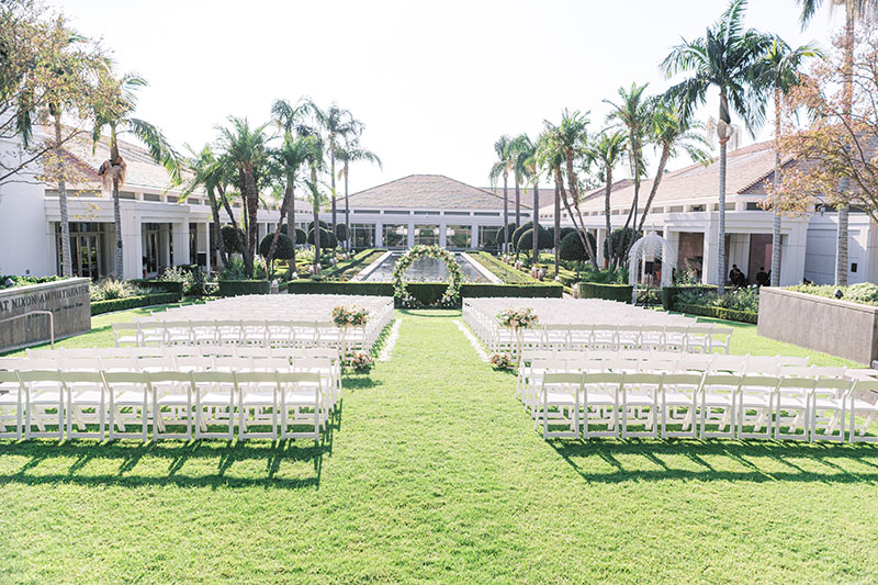 Richard Nixon Library Wedding