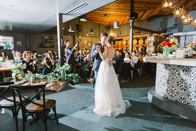 madera Kitchen wedding