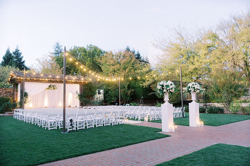 Estate Yountville Wedding