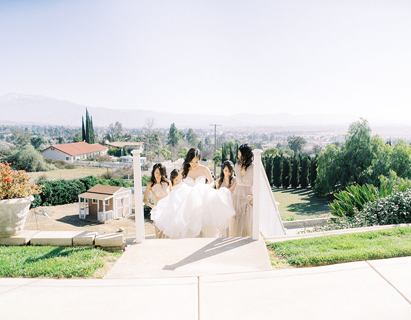 bridesmaids candid