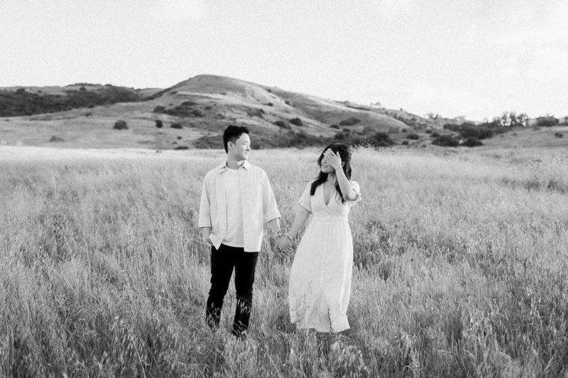 Flower fields engagement session