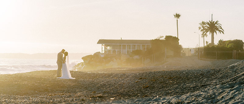 beach wedding photos