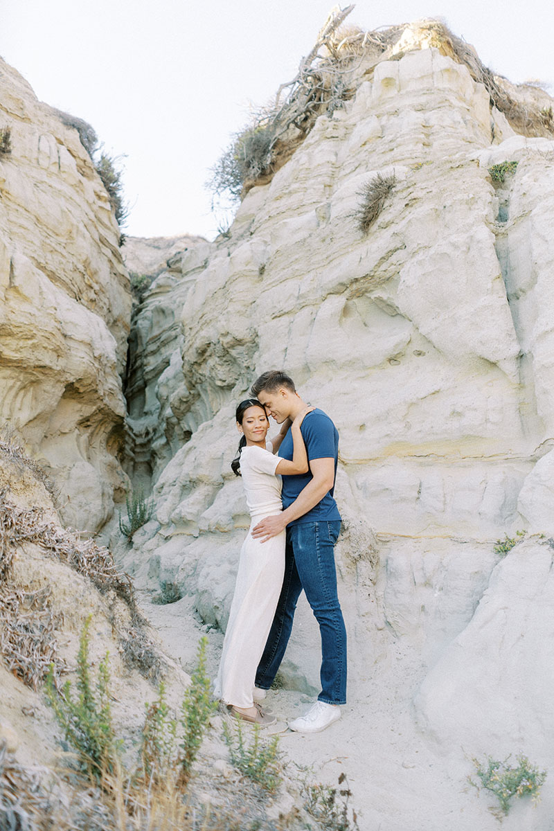 Calafia Beach Park Engagement Photos