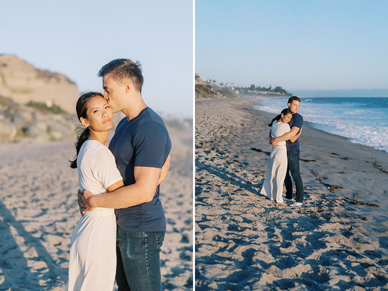 San Clemente Beach Engagement Photos