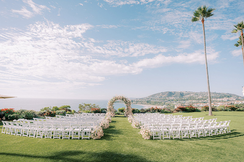 Ritz carlton laguna niguel wedding ceremony