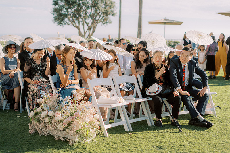 Ritz Carlton Laguna Niguel Outdoor wedding ceremony