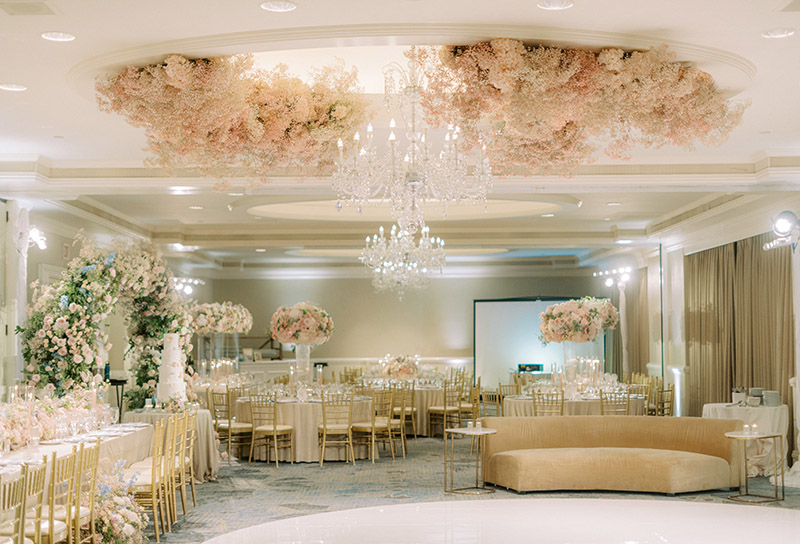 Ritz Carlton Laguna niguel wedding reception