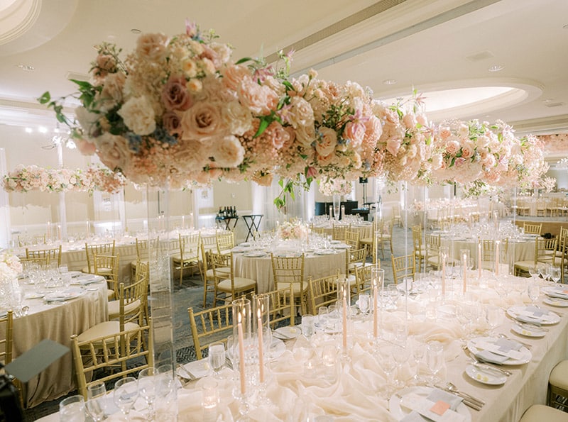 Ritz Carlton Laguna niguel wedding reception