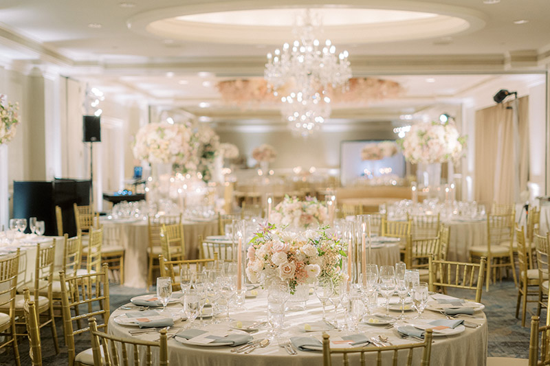 Ritz Carlton Laguna niguel wedding reception