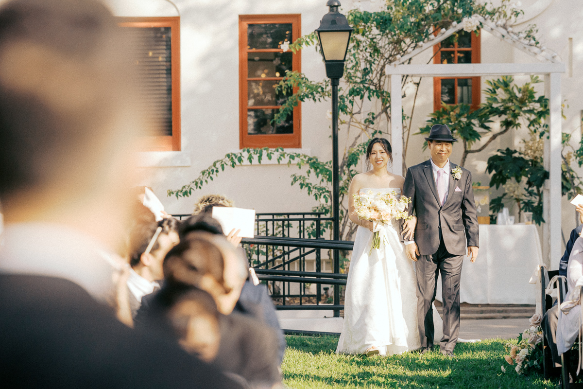 bride ceremony entrance